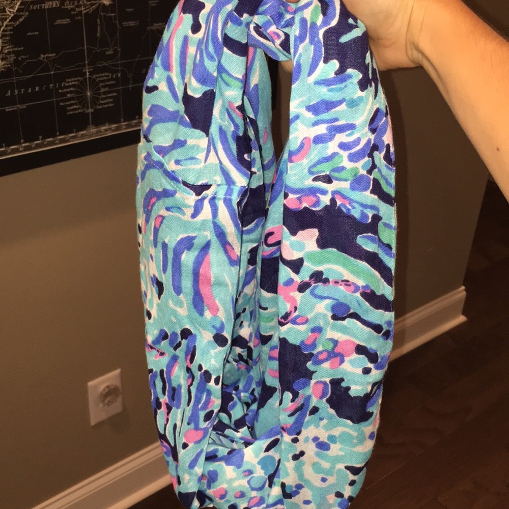 Lilly Pulitzer scarf.